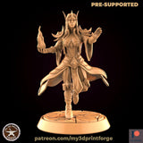 Elf Royal Miniature | A - Tabletop RPG & D&D miniature. Perfect for wargaming & collectors