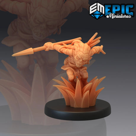 Elves Goblins Miniature | G - Tabletop RPG & D&D miniature. Perfect for wargaming & collectors