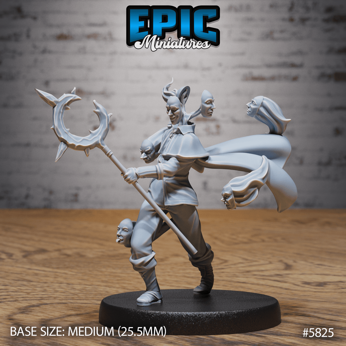 Emotion Master Miniature | B - Tabletop RPG & D&D miniature. Perfect for wargaming & collectors