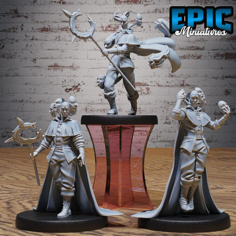 Emotion Master Miniature | Set of 3 - Tabletop RPG & D&D miniature. Perfect for wargaming & collectors