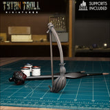Enchanted Broom Miniature | F - Tabletop RPG & D&D miniature. Perfect for wargaming & collectors