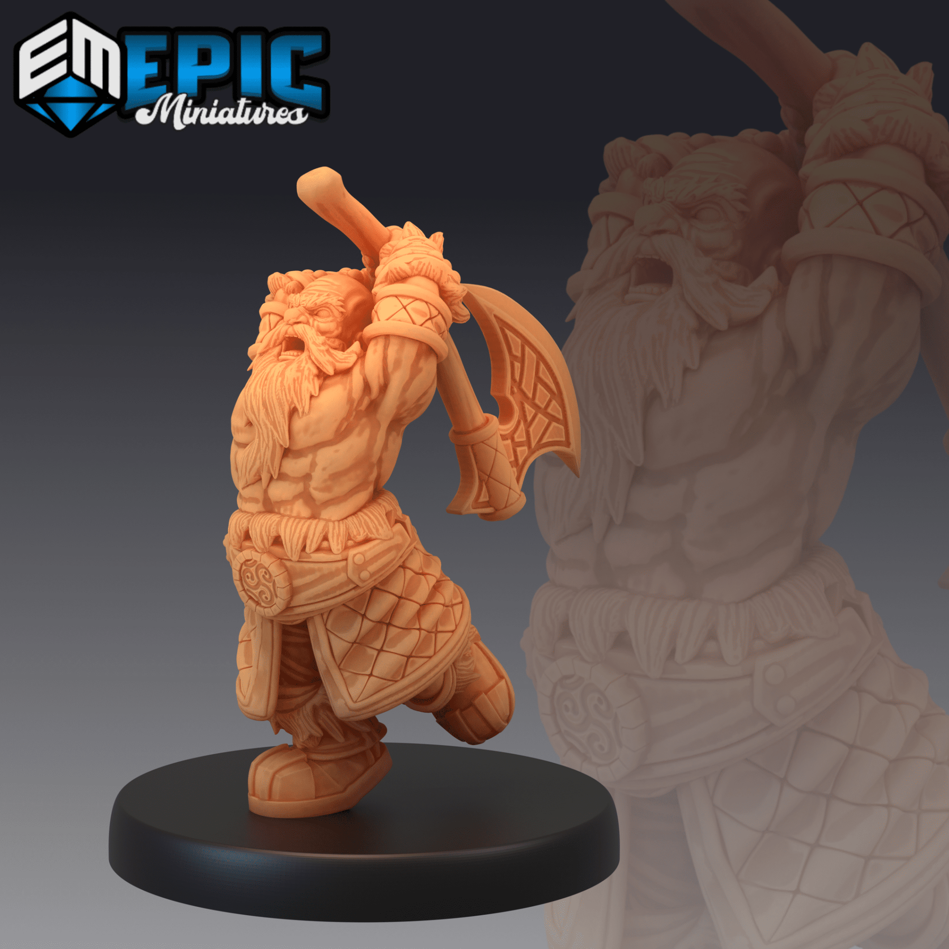 Enchanting Dwarf Miniature - D - 28mm