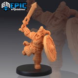 Enchanting Dwarf Miniature | H - Tabletop RPG & D&D miniature. Perfect for wargaming & collectors