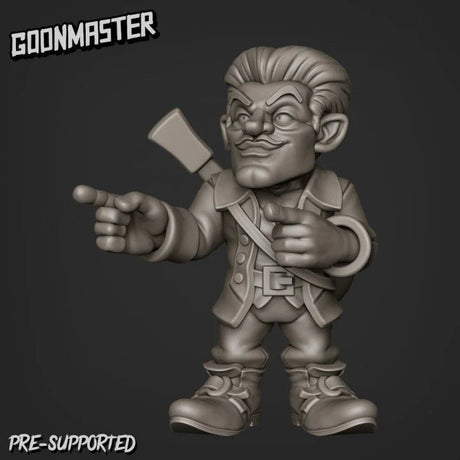 Engineering Gnome Miniature | A - Tabletop RPG & D&D miniature. Perfect for wargaming & collectors