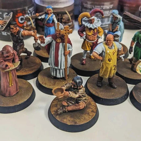 EPIC NPC Bundle Deal Miniature | Set of 24 - Tabletop RPG & D&D miniature. Perfect for wargaming & collectors
