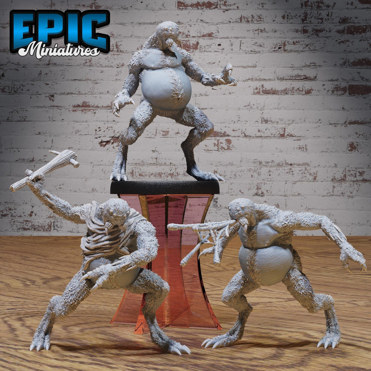 Ettercap Miniature | Full Set All Models - Tabletop RPG & D&D miniature. Perfect for wargaming & collectors