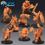 Everything Dwarf Miniature | 23pc set - Tabletop RPG & D&D miniature. Perfect for wargaming & collectors