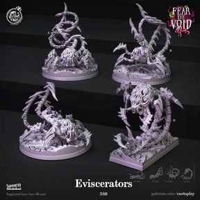 Eviscerators Miniature | A - Tabletop RPG & D&D miniature. Perfect for wargaming & collectors