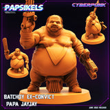 Ex Convict Miniature | D - Tabletop RPG & D&D miniature. Perfect for wargaming & collectors