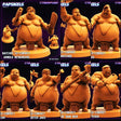 Ex Convict Miniature | Set of 6 - Tabletop RPG & D&D miniature. Perfect for wargaming & collectors