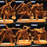 Exterminator Cyborg Miniature | Full Set All Models - Tabletop RPG & D&D miniature. Perfect for wargaming & collectors