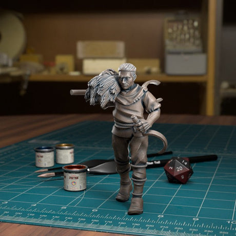 Farmer Bundle Miniature | D - Tabletop RPG & D&D miniature. Perfect for wargaming & collectors
