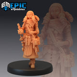 Female Alchemist Miniature | A - Tabletop RPG & D&D miniature. Perfect for wargaming & collectors