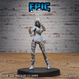 Female Cultist Miniature | 3709 - Tabletop RPG & D&D miniature. Perfect for wargaming & collectors