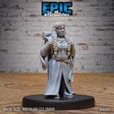 Female Dwarf Warlock Miniature | 4065 - Tabletop RPG & D&D miniature. Perfect for wargaming & collectors