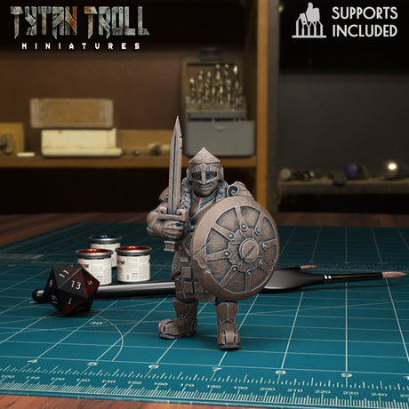 Female Heros of the Races Miniature | Dwarf - Tabletop RPG & D&D miniature. Perfect for wargaming & collectors