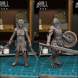 Female Heros of the Races Miniature | Human - Tabletop RPG & D&D miniature. Perfect for wargaming & collectors
