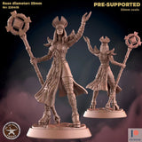 Female Inquisitor Miniature | A - Tabletop RPG & D&D miniature. Perfect for wargaming & collectors