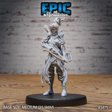 Female Paladin Miniature | 3475 - Tabletop RPG & D&D miniature. Perfect for wargaming & collectors