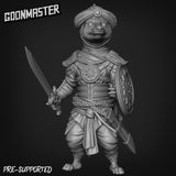 Ferret Fighter Miniature | A - Tabletop RPG & D&D miniature. Perfect for wargaming & collectors