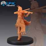 Fiona Bard Miniature | B - Tabletop RPG & D&D miniature. Perfect for wargaming & collectors