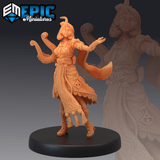 Fiona Bard Miniature | C - Tabletop RPG & D&D miniature. Perfect for wargaming & collectors