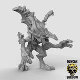 Fire Mephit Miniature | B - Tabletop RPG & D&D miniature. Perfect for wargaming & collectors