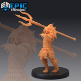 FishFolk Koi Miniature | C - Tabletop RPG & D&D miniature. Perfect for wargaming & collectors