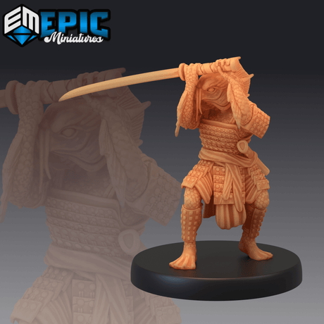 FishFolk Koi Miniature | C - Tabletop RPG & D&D miniature. Perfect for wargaming & collectors