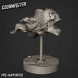 Flaming skull Miniature | A - Tabletop RPG & D&D miniature. Perfect for wargaming & collectors