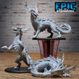Forest Drake Miniature | Set of 3 - Tabletop RPG & D&D miniature. Perfect for wargaming & collectors