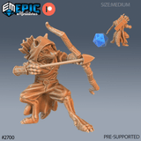 Fox Folk Miniature | B - Tabletop RPG & D&D miniature. Perfect for wargaming & collectors