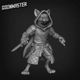 Fox Folk Rogue Miniature | Set of 10 - Tabletop RPG & D&D miniature. Perfect for wargaming & collectors