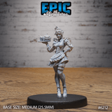 Frankenstein Maid Miniature | C - Tabletop RPG & D&D miniature. Perfect for wargaming & collectors