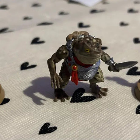 Frog Folk Miniature | 28mm - Tabletop RPG & D&D miniature. Perfect for wargaming & collectors