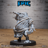 Frog folk town folk Miniature | 6151 - Tabletop RPG & D&D miniature. Perfect for wargaming & collectors