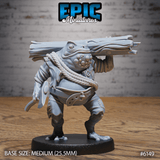 Frog folk Villagers Miniature | 6149 - Tabletop RPG & D&D miniature. Perfect for wargaming & collectors