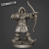 Frozen Tribe Miniature | B - Tabletop RPG & D&D miniature. Perfect for wargaming & collectors