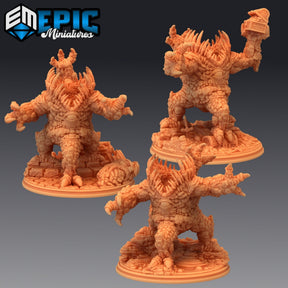 Gem Devourer Miniature | Set of 3 - Tabletop RPG & D&D miniature. Perfect for wargaming & collectors