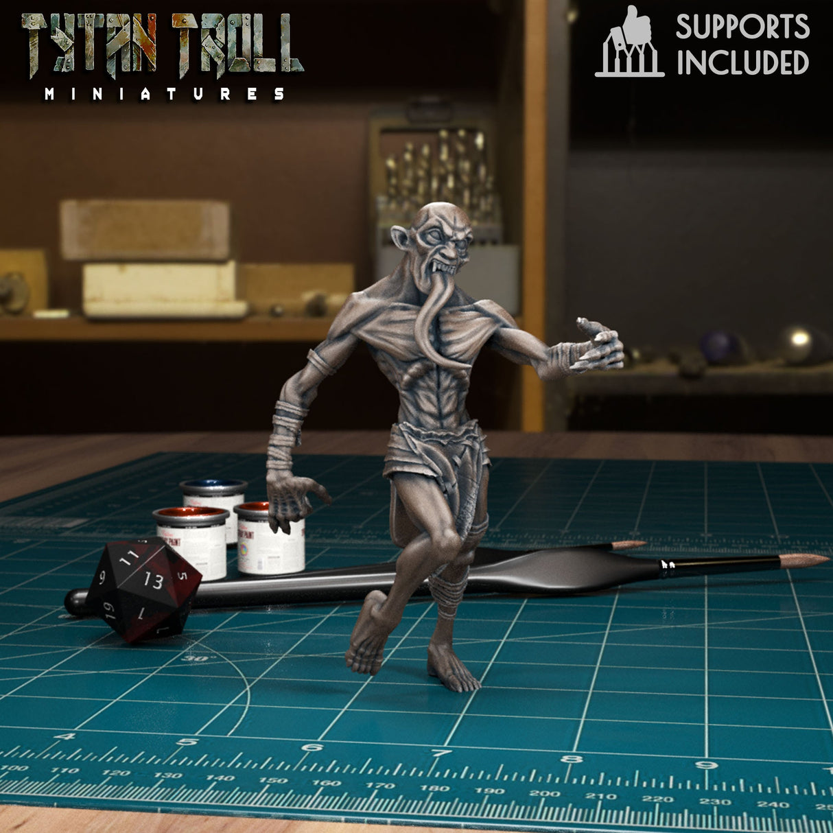 Ghast Bundle Miniature | C - Tabletop RPG & D&D miniature. Perfect for wargaming & collectors