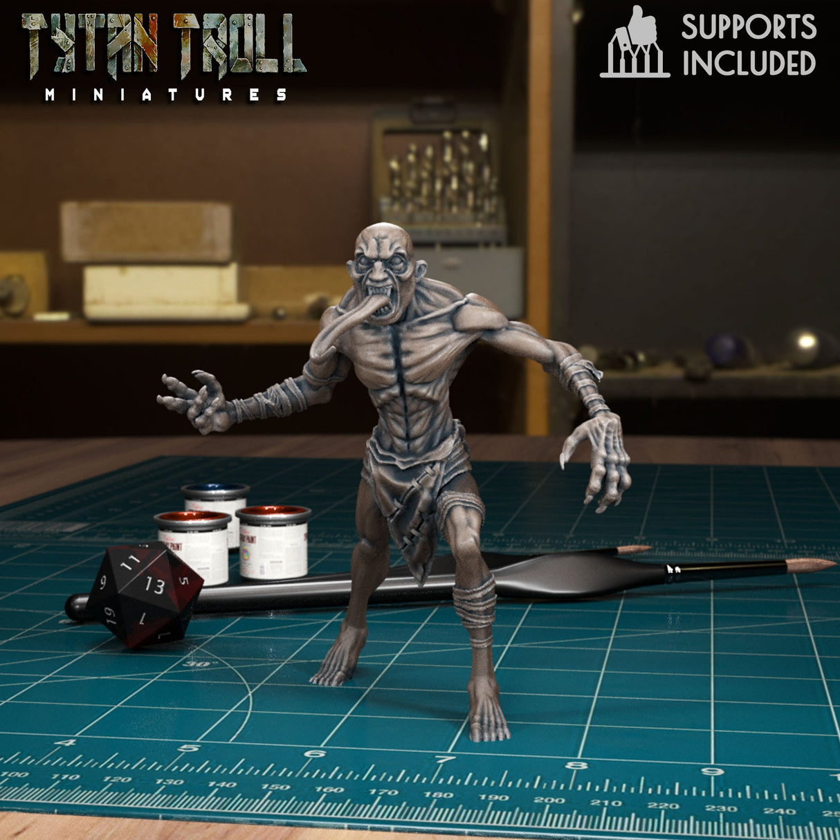 Ghast Bundle Miniature | G - Tabletop RPG & D&D miniature. Perfect for wargaming & collectors