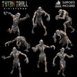 Ghast Bundle Miniature | set of 8 - Tabletop RPG & D&D miniature. Perfect for wargaming & collectors