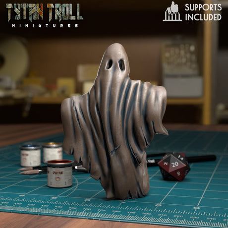 Ghost Bundle Miniature | A - Tabletop RPG & D&D miniature. Perfect for wargaming & collectors