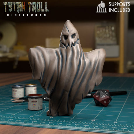 Ghost Bundle Miniature | B - Tabletop RPG & D&D miniature. Perfect for wargaming & collectors