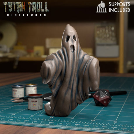 Ghost Bundle Miniature | C - Tabletop RPG & D&D miniature. Perfect for wargaming & collectors