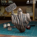 Ghost Bundle Miniature | D - Tabletop RPG & D&D miniature. Perfect for wargaming & collectors