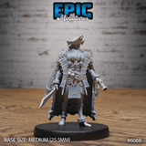 Ghost Captain Miniature | A - Tabletop RPG & D&D miniature. Perfect for wargaming & collectors