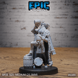 Ghost Captain Miniature | B - Tabletop RPG & D&D miniature. Perfect for wargaming & collectors