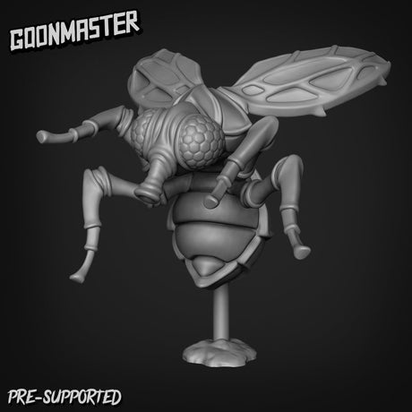 Giant Bee Miniature | A - Tabletop RPG & D&D miniature. Perfect for wargaming & collectors