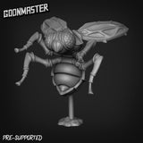 Giant Bee Miniature | B - Tabletop RPG & D&D miniature. Perfect for wargaming & collectors